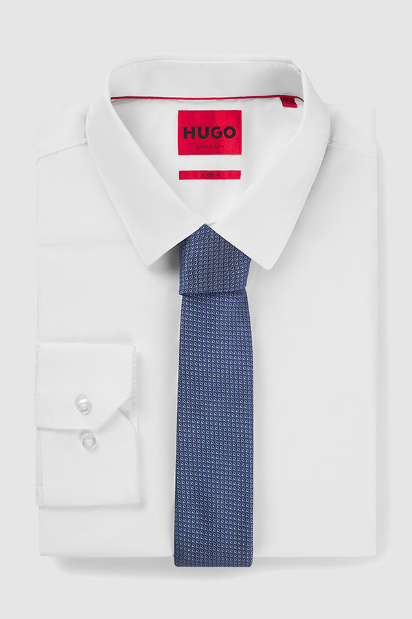 ΓΡΑΒΑΤΑ HUGO - 413 ΜΠΛΕ
